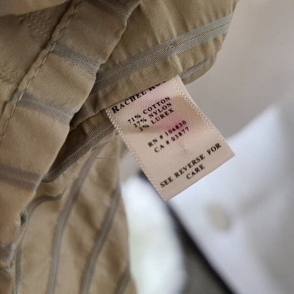 Rachel Roy New York Cream Cropped Jacket Size 4 - Picture 9 of 12